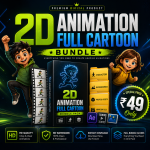 2D Animation Full Cartoon Bundle